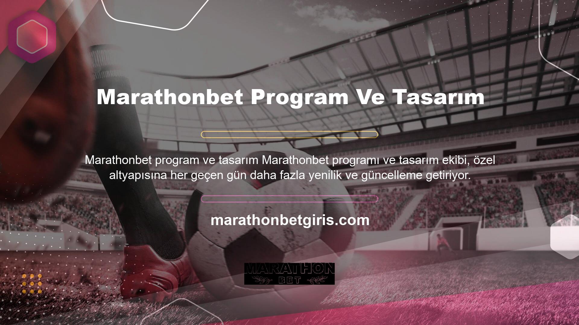 Marathonbet altyapısı hakkında daha fazla bilgi edinmek istiyorsanız, arama motorları üzerinde Marathonbet altyapısı yapılabilir